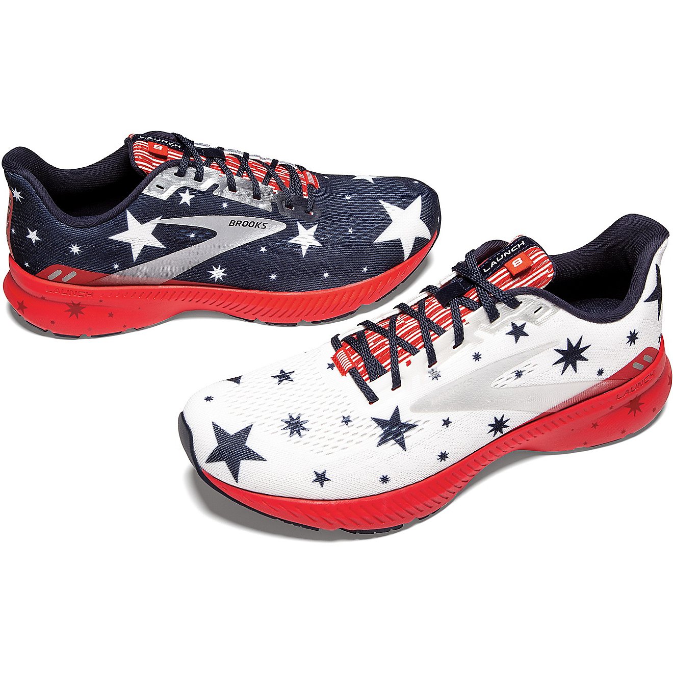 Brooks Women's Launch 8 Run USA Running Shoes                                                                                    - view number 5