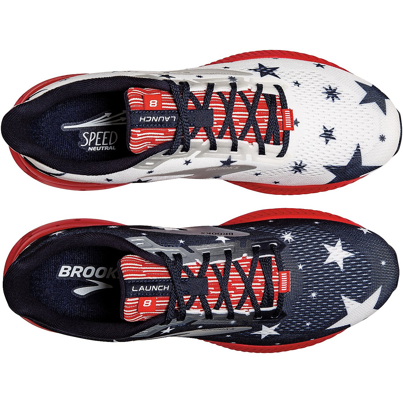 Brooks Women's Launch 8 Run USA Running Shoes                                                                                    - view number 6