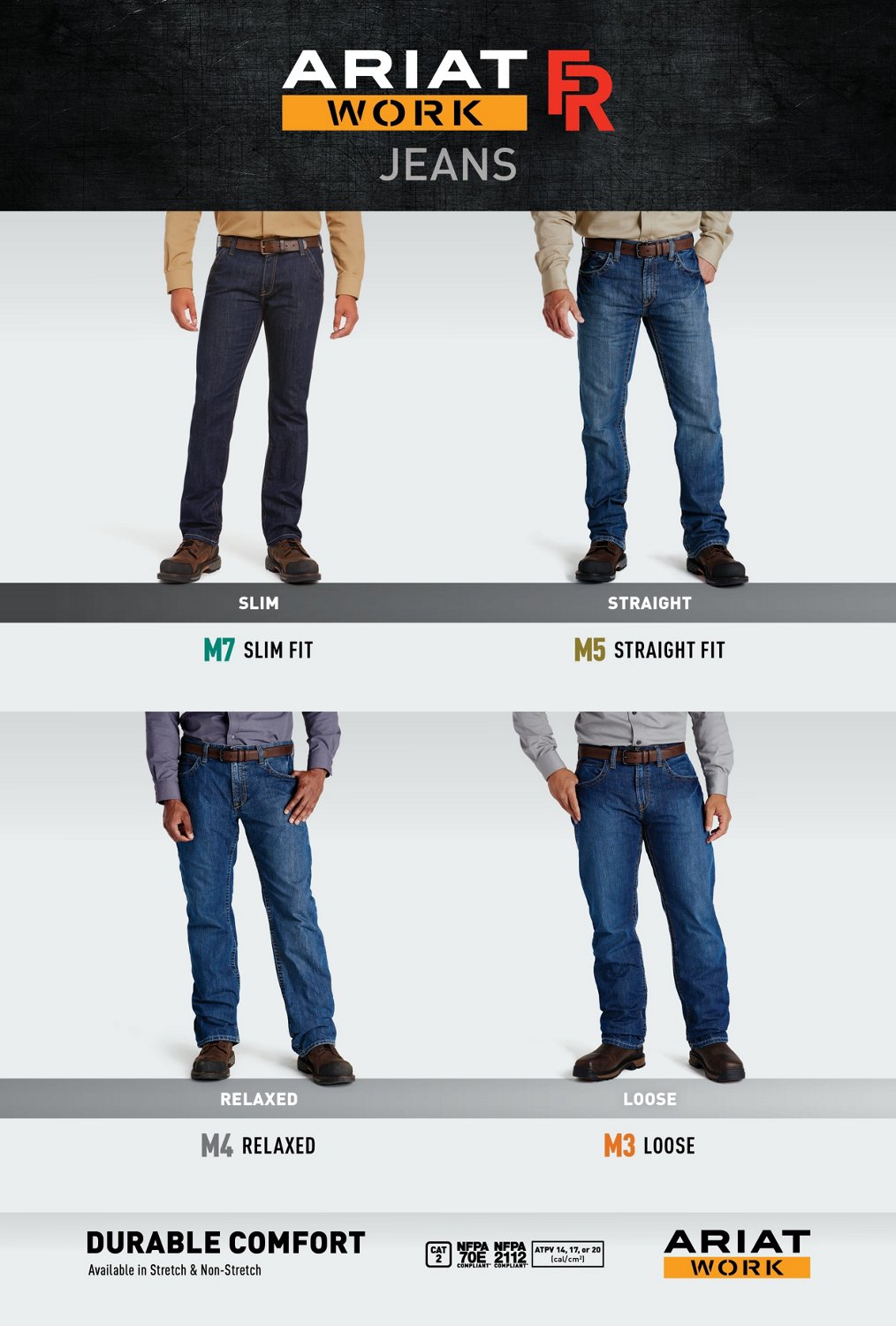 Ariat Men's M4 Low-Rise Workhorse Boot Cut Pants - view number 8