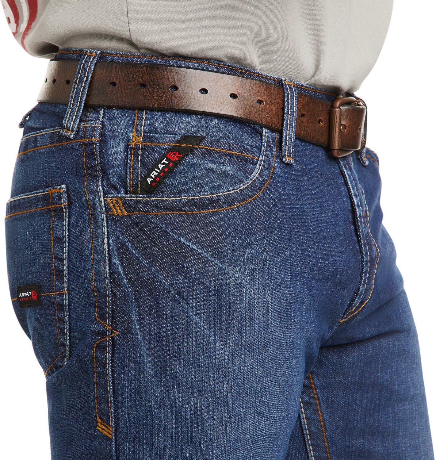 Ariat Men's Fire Resistant M4 Low Rise Boot Jean - view number 3