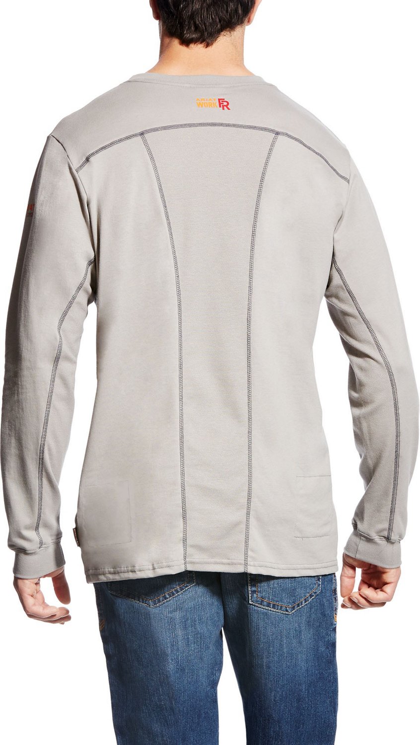 Ariat Men's FR AC Crew Long Sleeve Work Shirt                                                                                    - view number 2