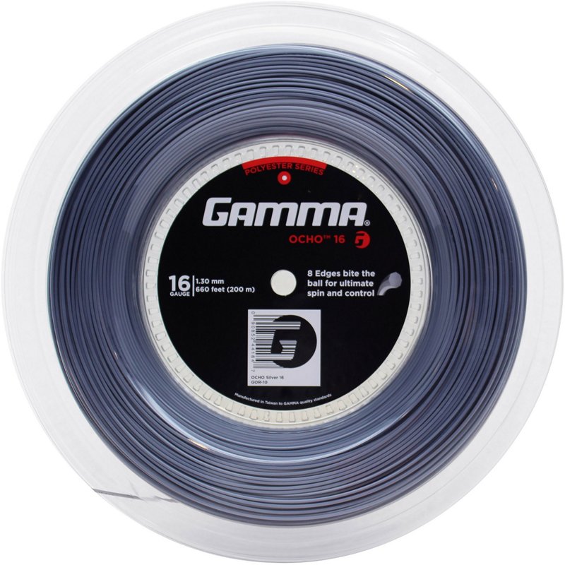 Gamma Ocho 660-foot Tennis String Reel Silver - Tennis at Academy Sports