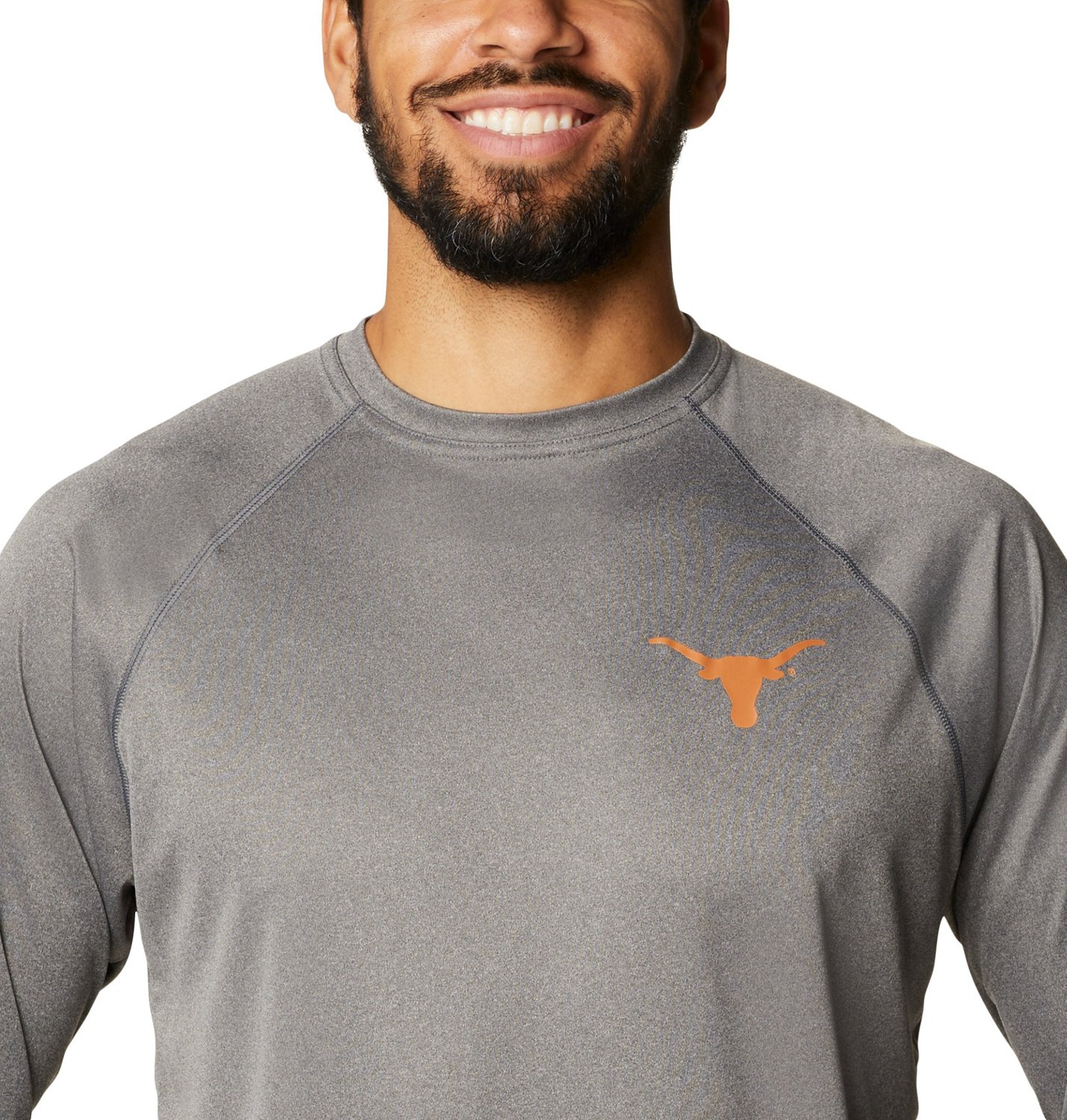 Columbia Sportswear Men's University of Texas Terminal Tackle Long Sleeve T-shirt - view number 4