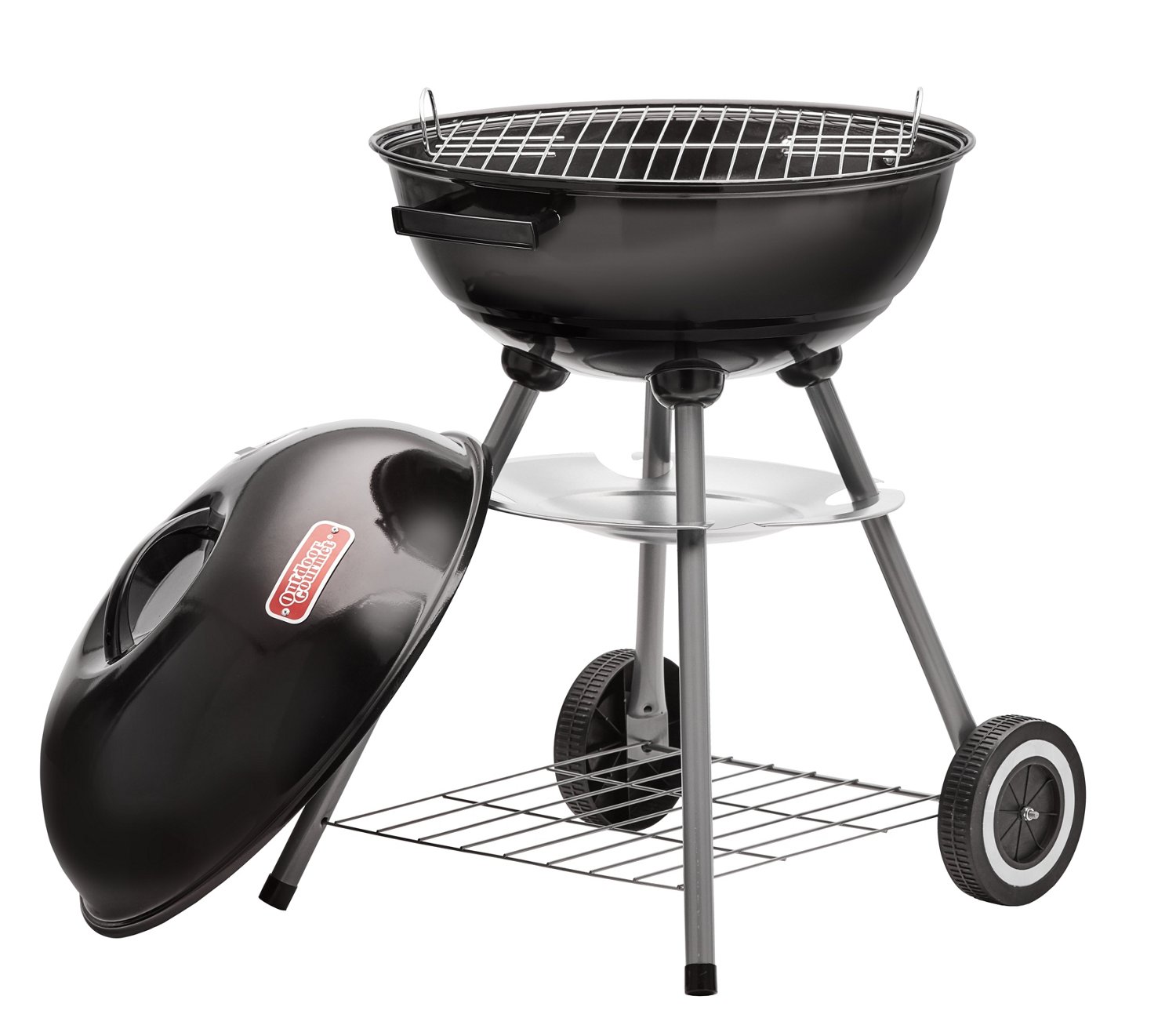 Outdoor Gourmet 18 in Charcoal Kettle Grill - view number 4