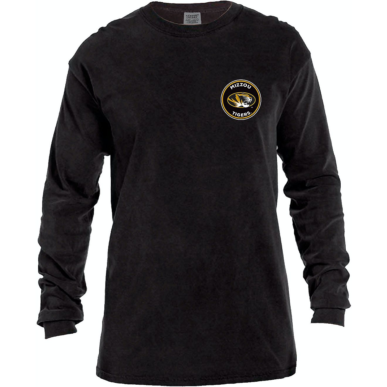 Image One Men's University of Missouri Comfort Color Rounds Long Sleeve T-shirt                                                  - view number 2