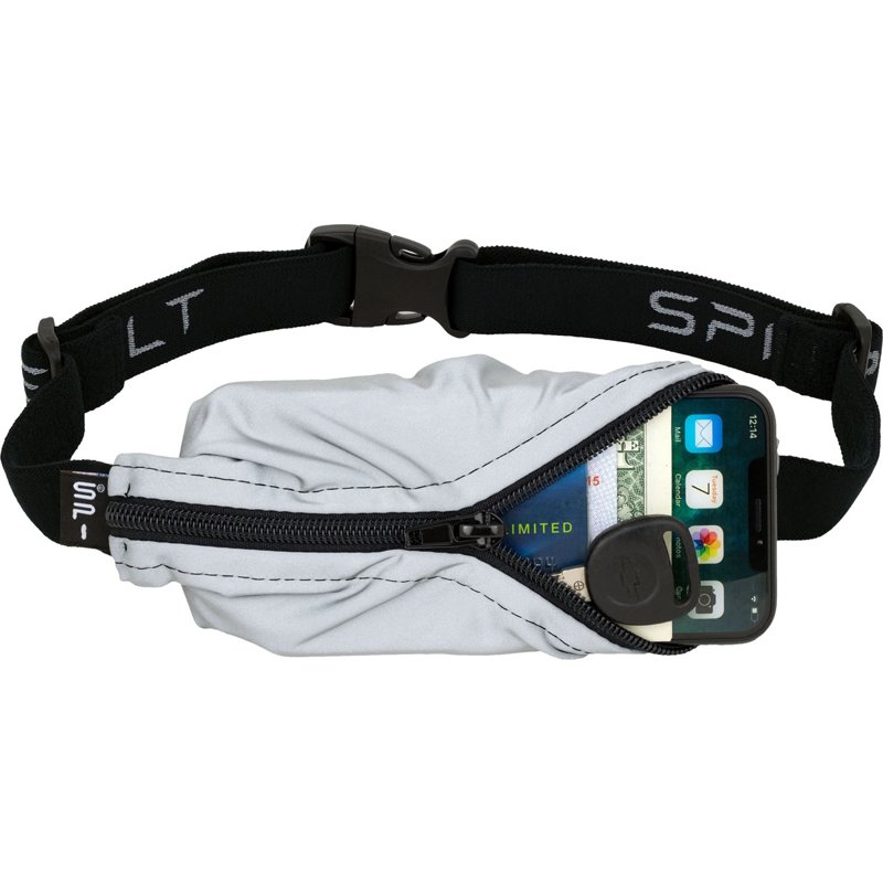 SPIbelt Reflective Running Pocket Silver - Exercise Accessories at Academy Sports