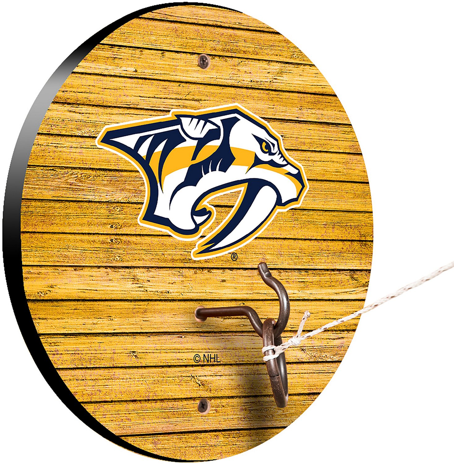 Victory Tailgate Nashville Predators Weathered Design Hook and Ring Game