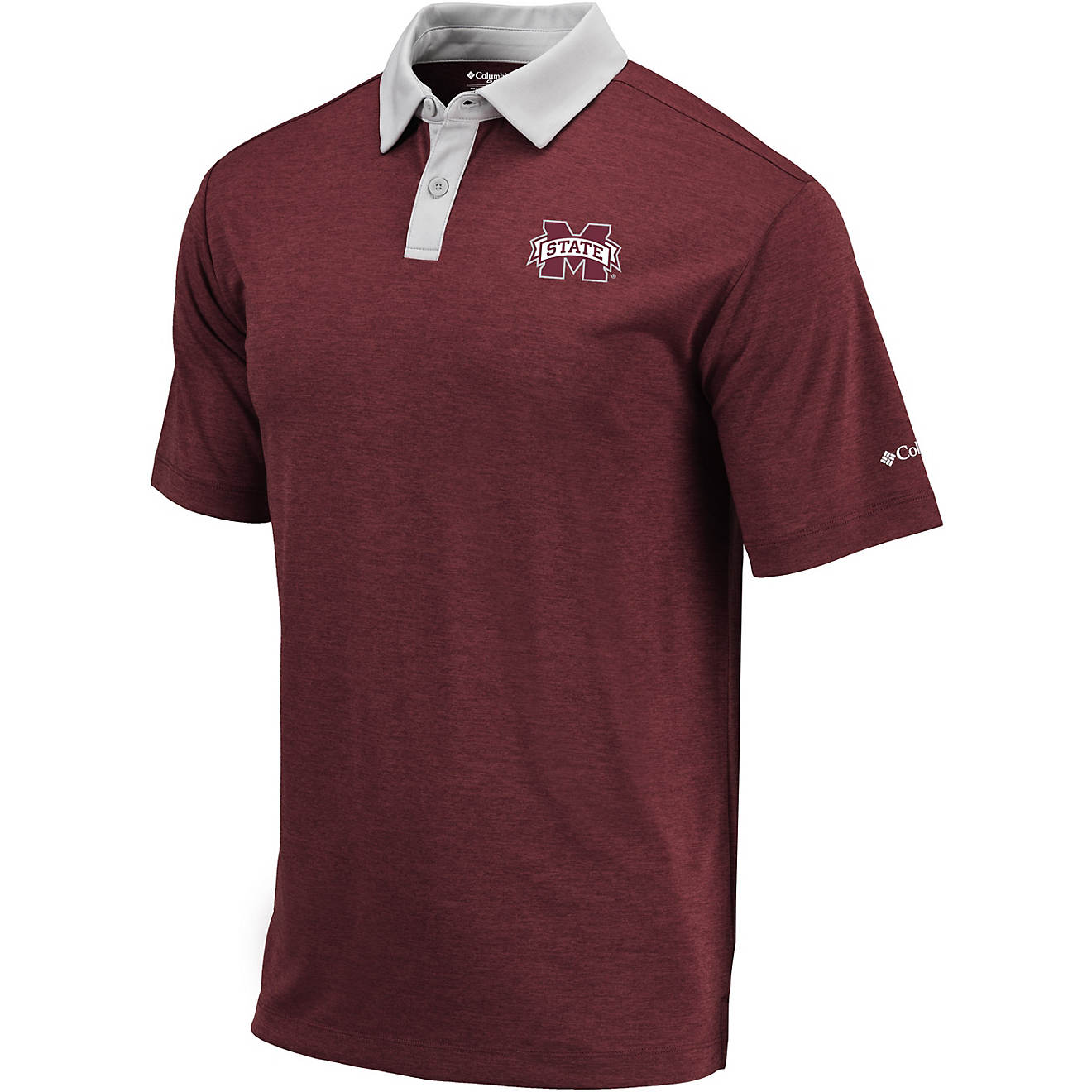 Columbia Sportswear Men's Mississippi State University OMNI-WICK Range Polo Shirt                                                - view number 1