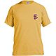 Image One Men's Florida State University Comfort Color State Baseball Laces Short Sleeve T-shirt                                 - view number 2