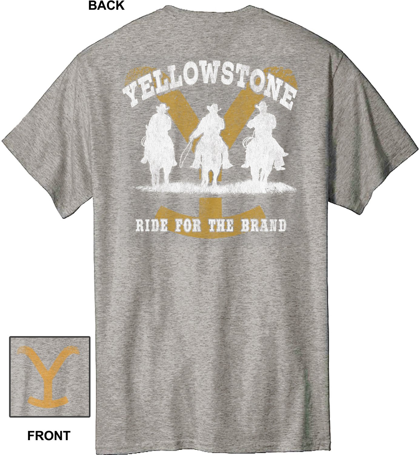men's yellowstone t shirts
