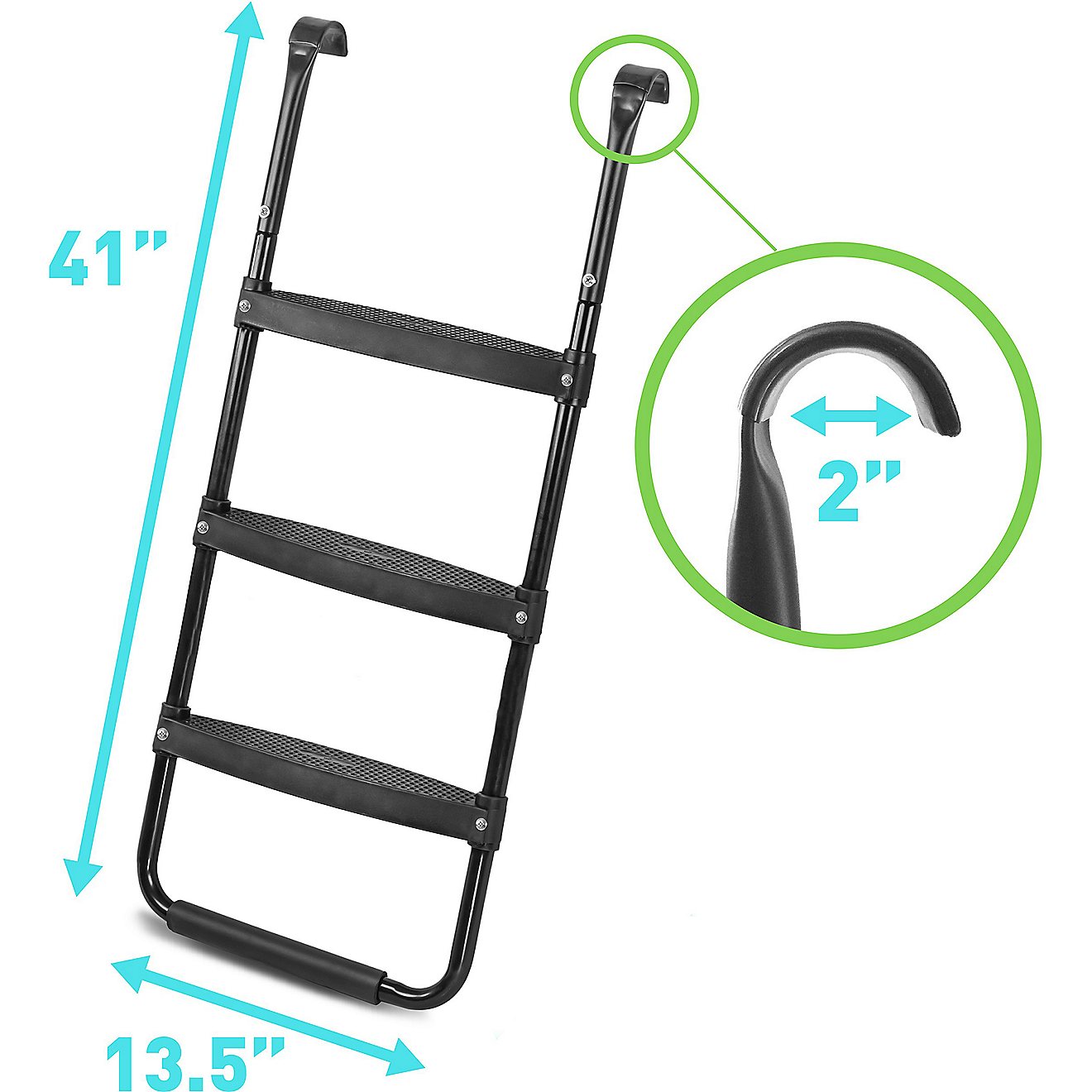 Pure Fun Wide 3-Step Universal Trampoline Ladder                                                                                 - view number 3