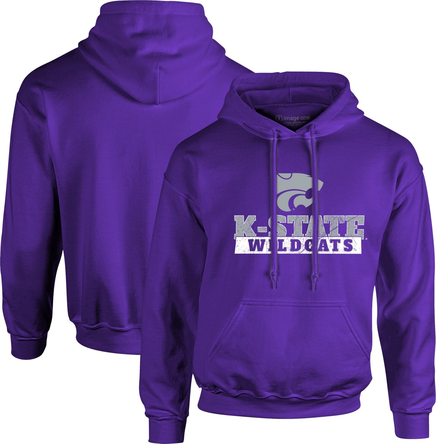 Image One Men's Kansas State University School Pride Hoodie