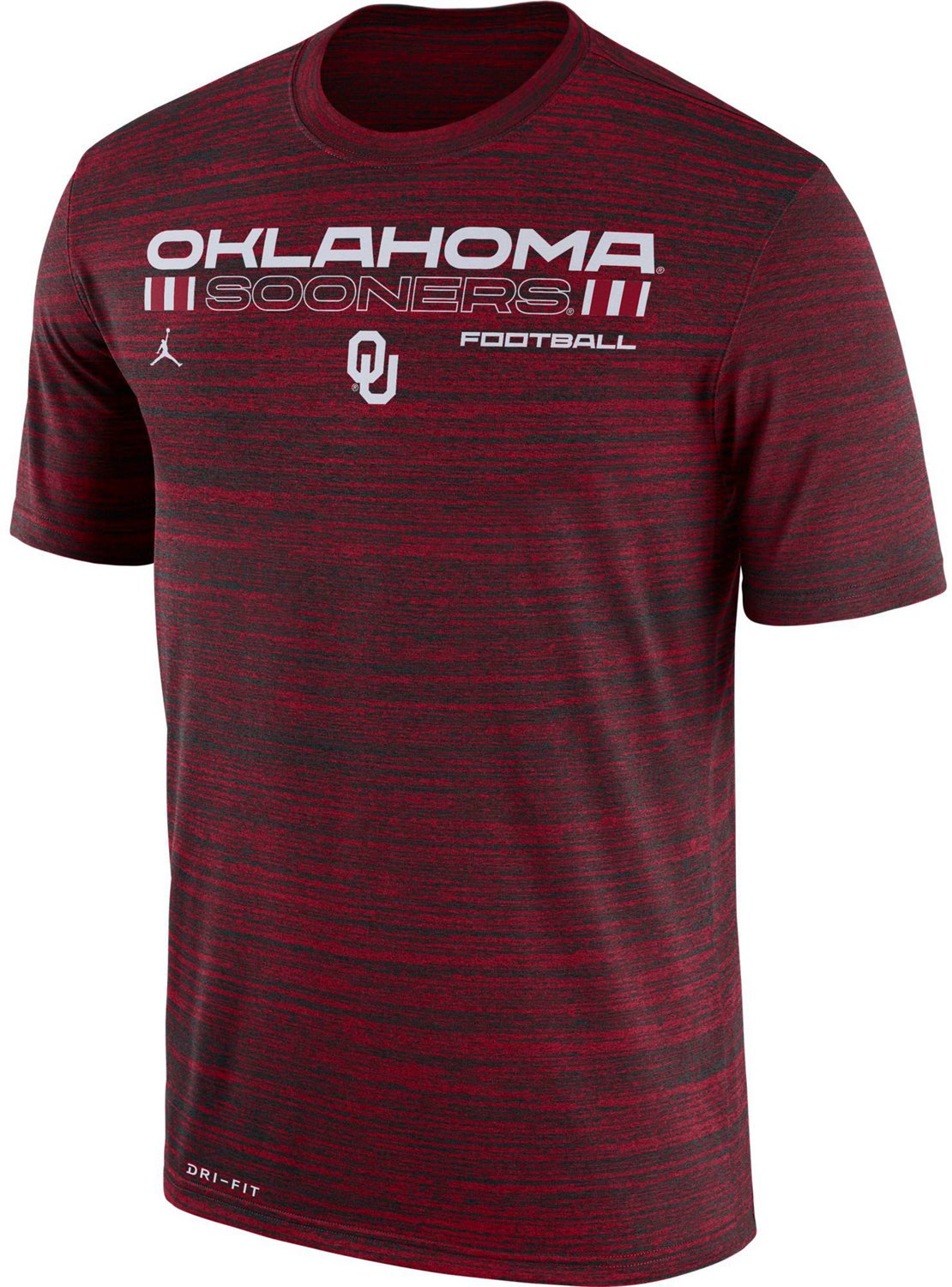 Nike Men's University of Oklahoma Velocity Legend Short Sleeve T-shirt ...