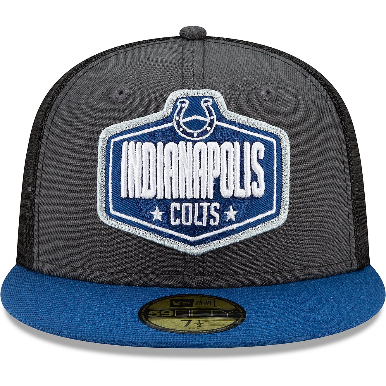 New Era Men's Indianapolis Colts 2021 NFL Draft 59FIFTY Cap                                                                      - view number 3