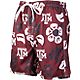 Wes and Willy Men's Texas A&M University Vintage Floral Swim Trunks                                                              - view number 1 selected