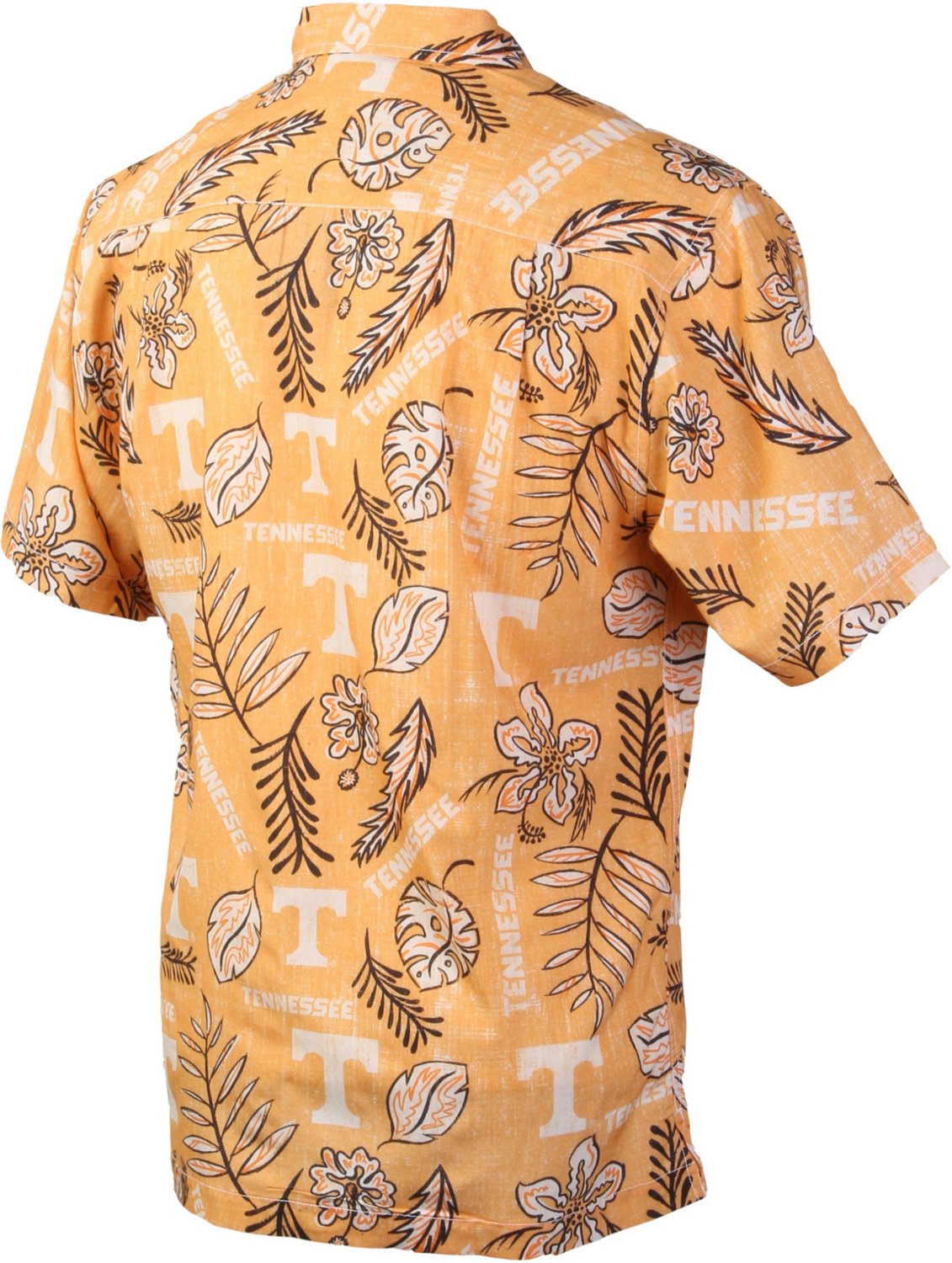 Wes and Willy Men's University of Tennessee Vintage Floral Button Down Shirt - view number 2