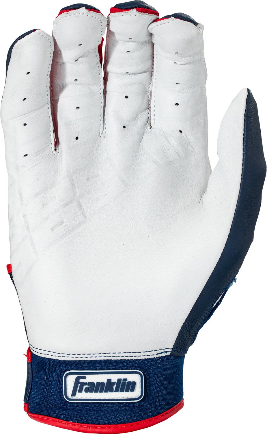 Franklin Adults' Powerstrap Batting Gloves Academy