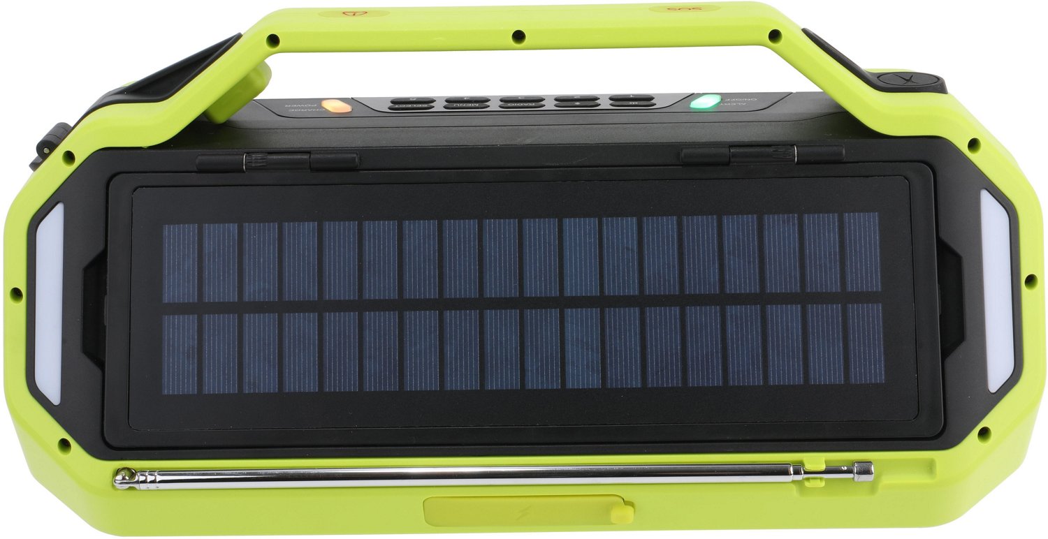 Altec Lansing StormChaser: Solar Powered or Hand Crank Survival Radio, Flashlight, and Powerbank                                 - view number 4