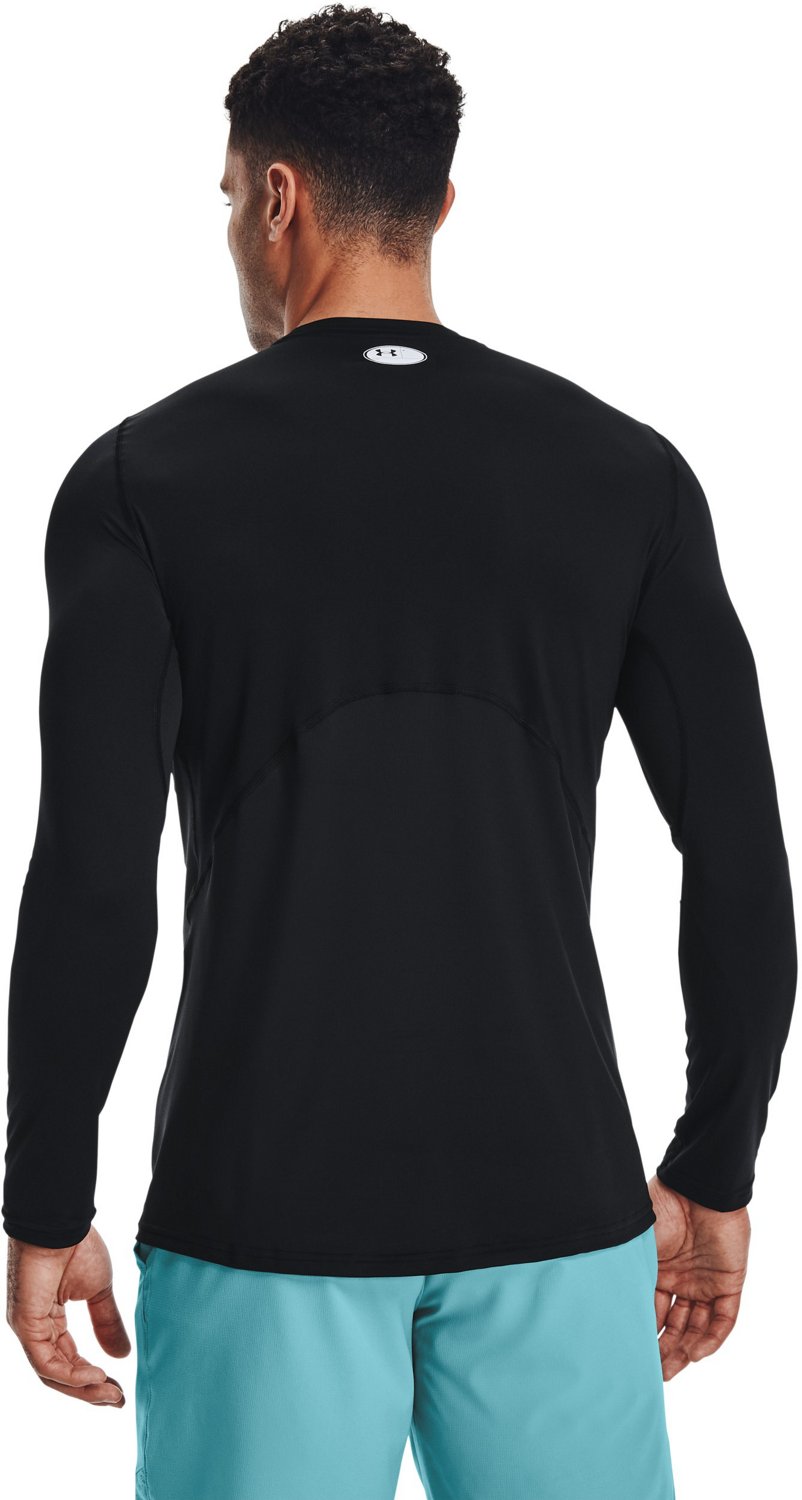 Under Armour Men's HeatGear Armour Fitted Long Sleeve Top - view number 2