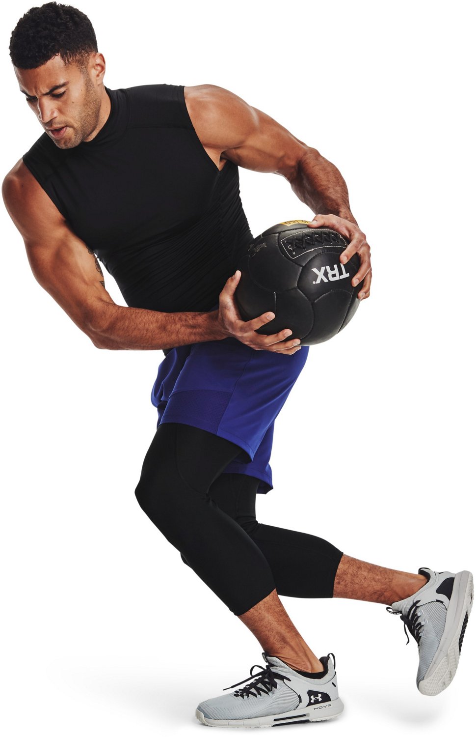 Under Armour Men's HeatGear Armour Mock Sleeveless Top - view number 5