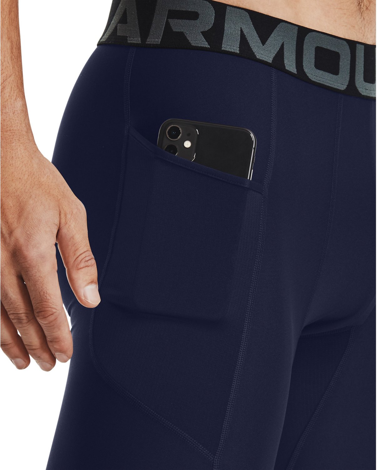 Under Armour Men's HeatGear® Pocket Long Shorts 9 in                                                                            - view number 3