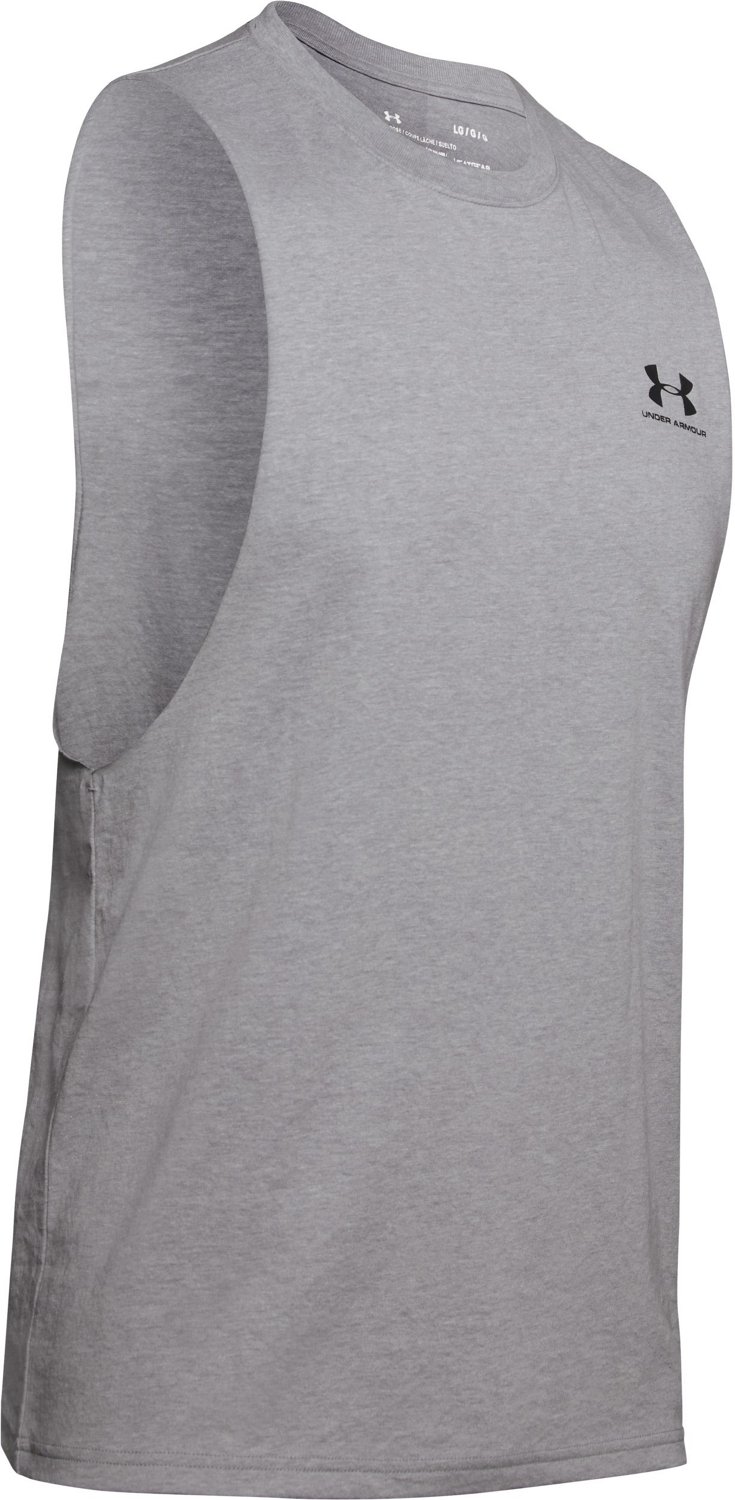 Under Armour Men's Sportstyle Left Chest Cut-off Sleeveless Top - view number 5