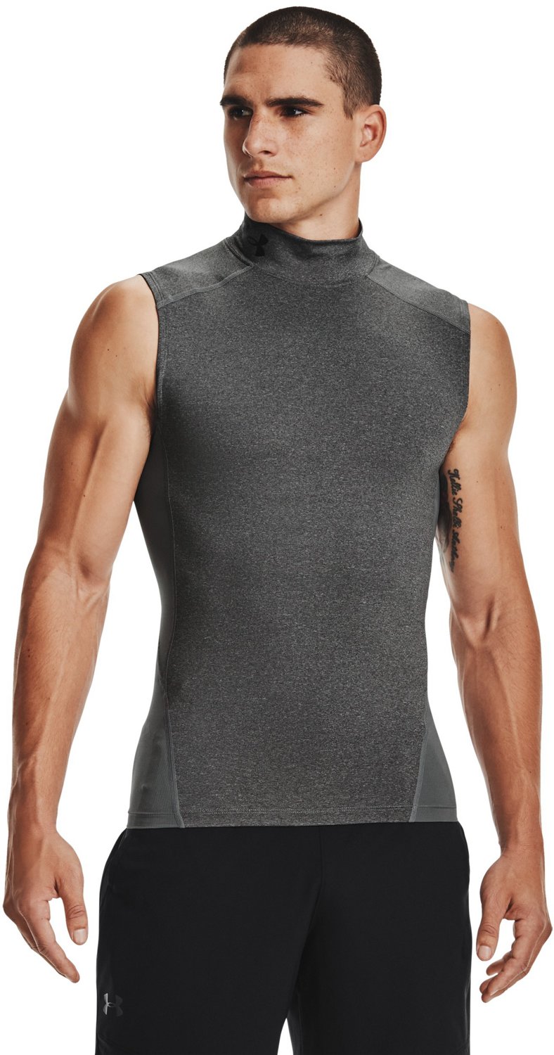 Under Armour Men's HeatGear® Armour Compression Tank Top, Sweat-Wicking,  Sleeveless