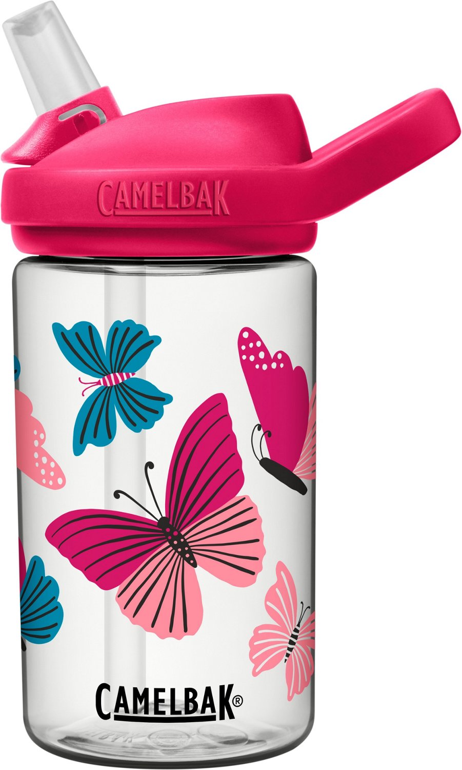 CamelBak Kids' Eddy+ Colorblock Butterflies Bottle