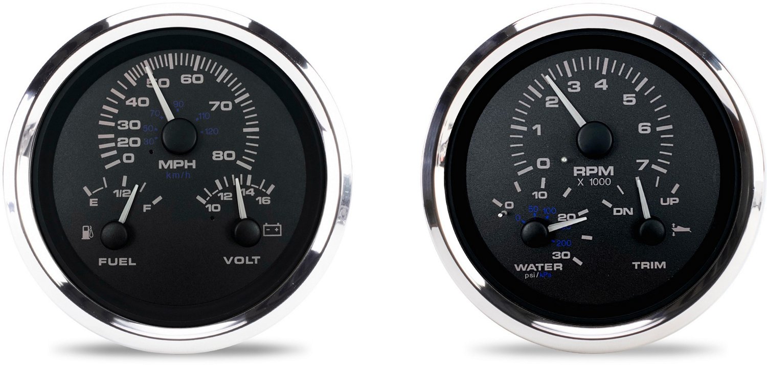 Sierra Black Premier MultiGauge Dial Academy