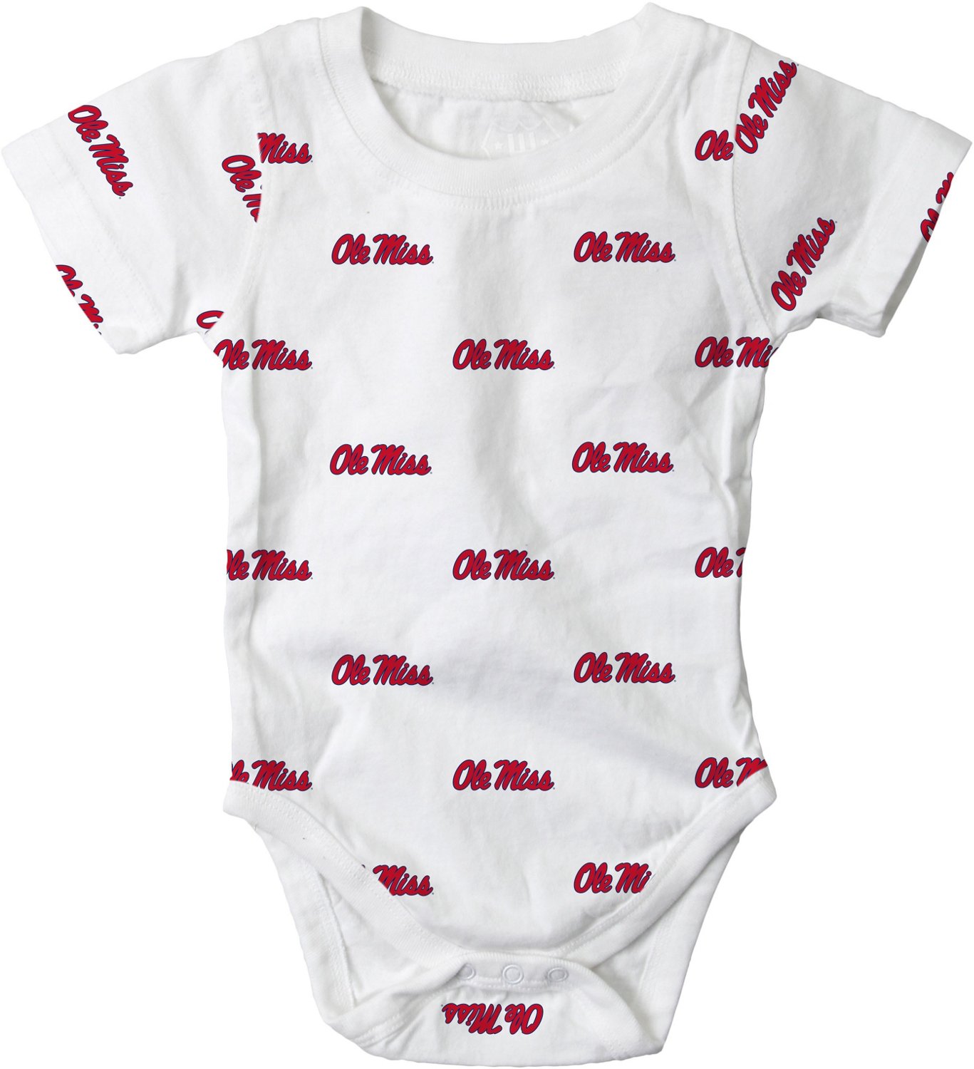 Wes and Willy Infant Boys' University of Mississippi Allover Graphic Creeper