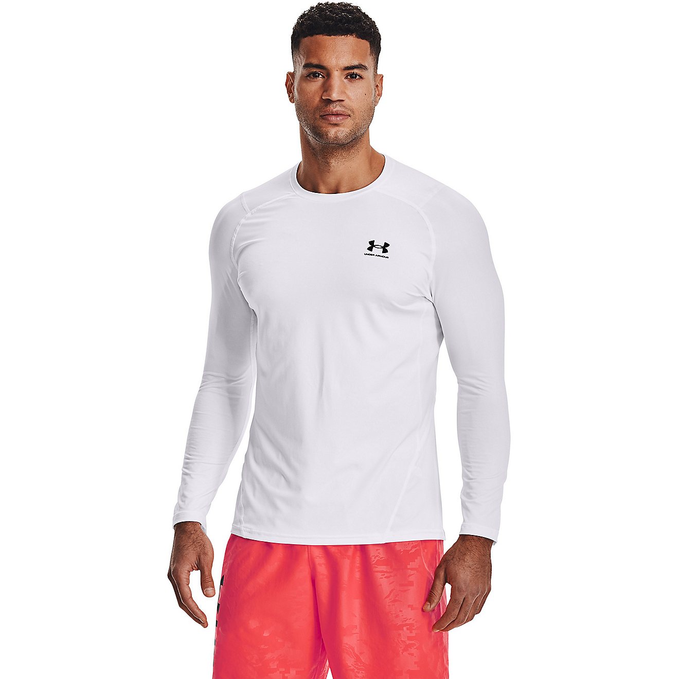 Under Armour Men's HeatGear Armour Fitted Long Sleeve Top                                                                        - view number 1