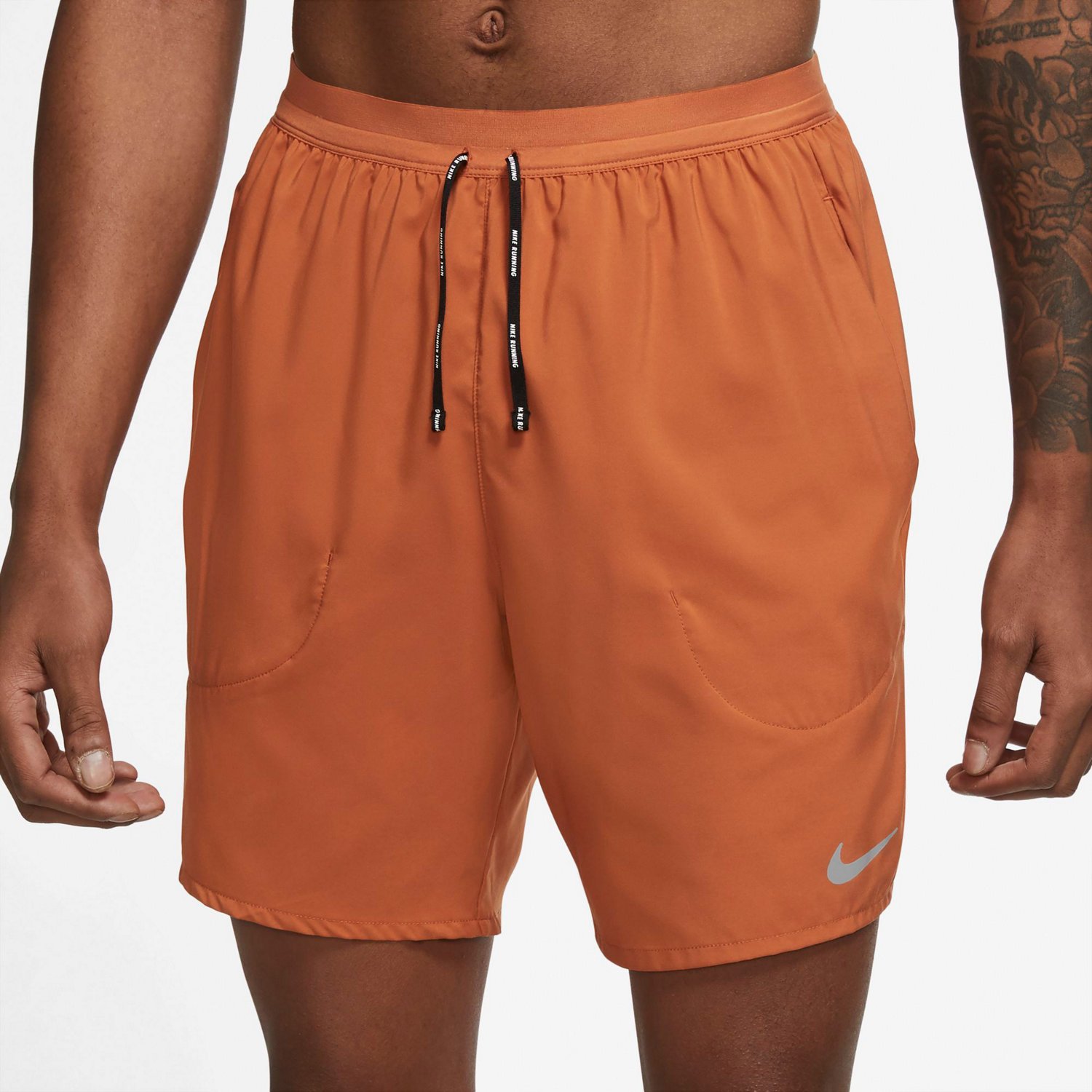 mens nike flex stride shorts grey