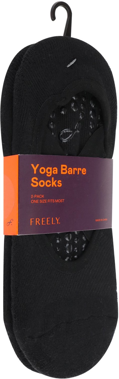 Freely Adults' Non-Slip Barre Socks