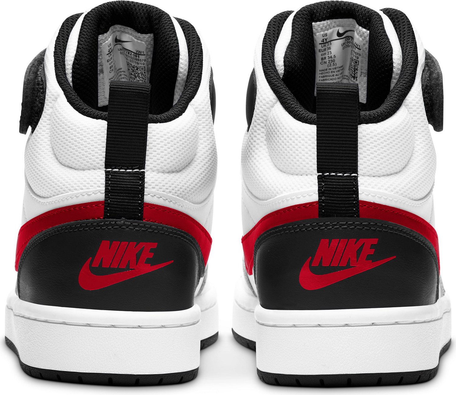 Nike Kids' Grade School Court Borough Mid Shoes - view number 6
