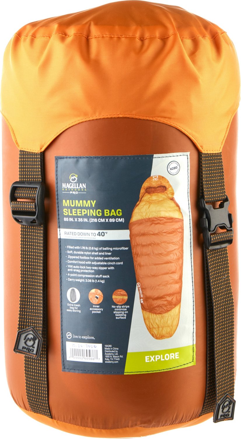 Magellan mummy sleeping bag best sale