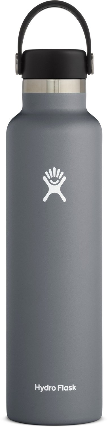 Hydro Flask Standard Mouth Water Bottle with Flex Cap Stone 24oz/709ml