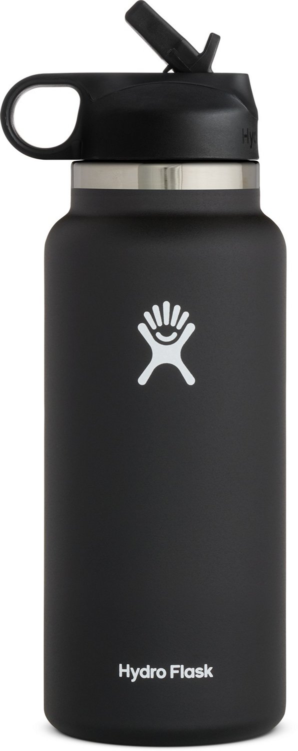 Hydro Flask 32 oz Wide Mouth Bottle 2.0 with Straw Lid | Academy