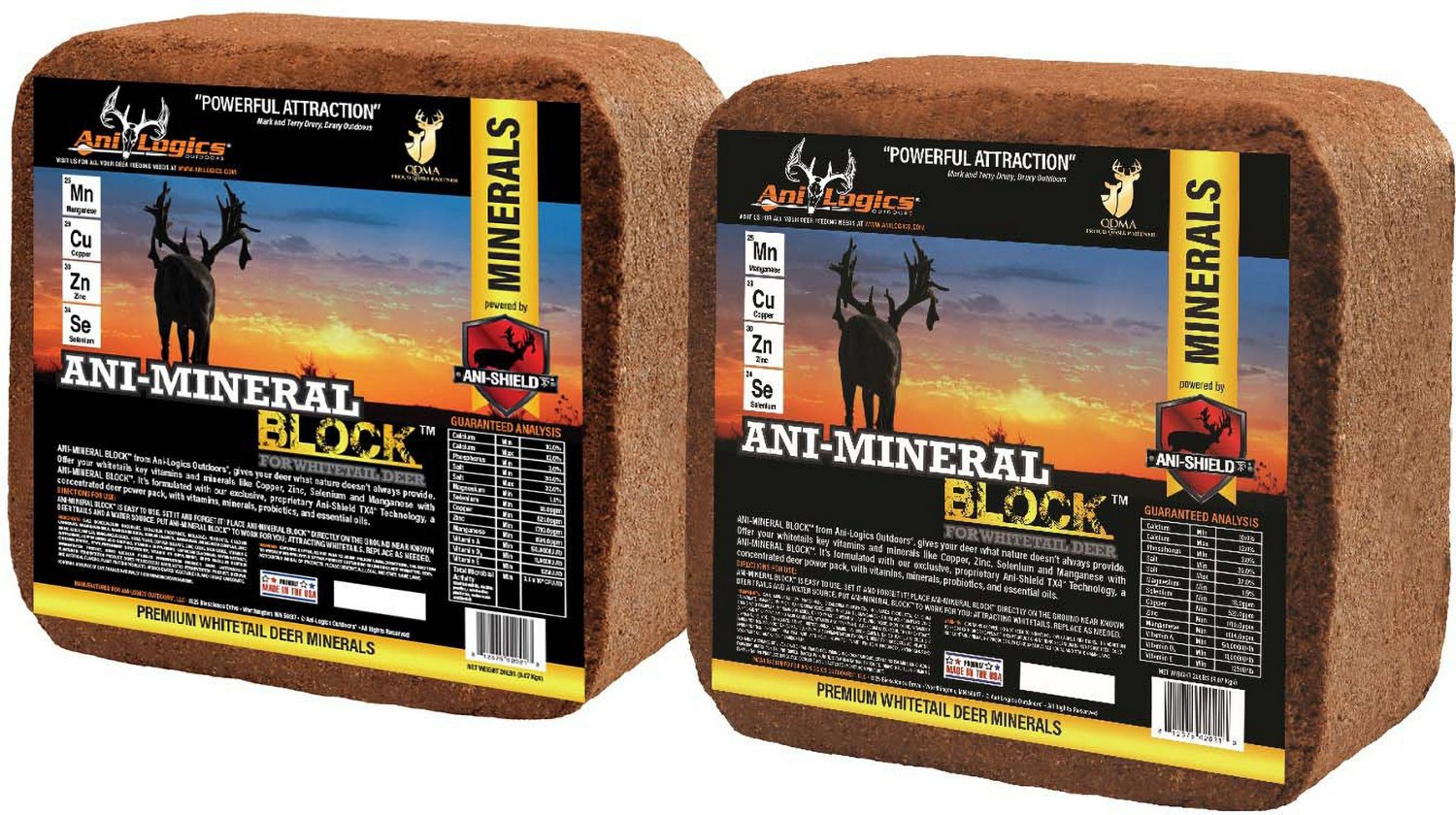 AniLogics AniMineral Deer Supplement 2Pack Academy