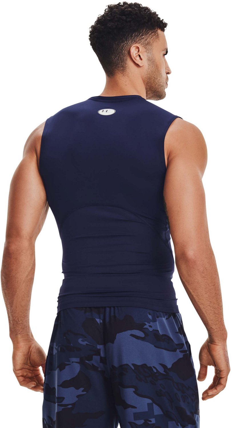 Under Armour Men's HeatGear® Armour Sleeveless Compression Top                                                                  - view number 2