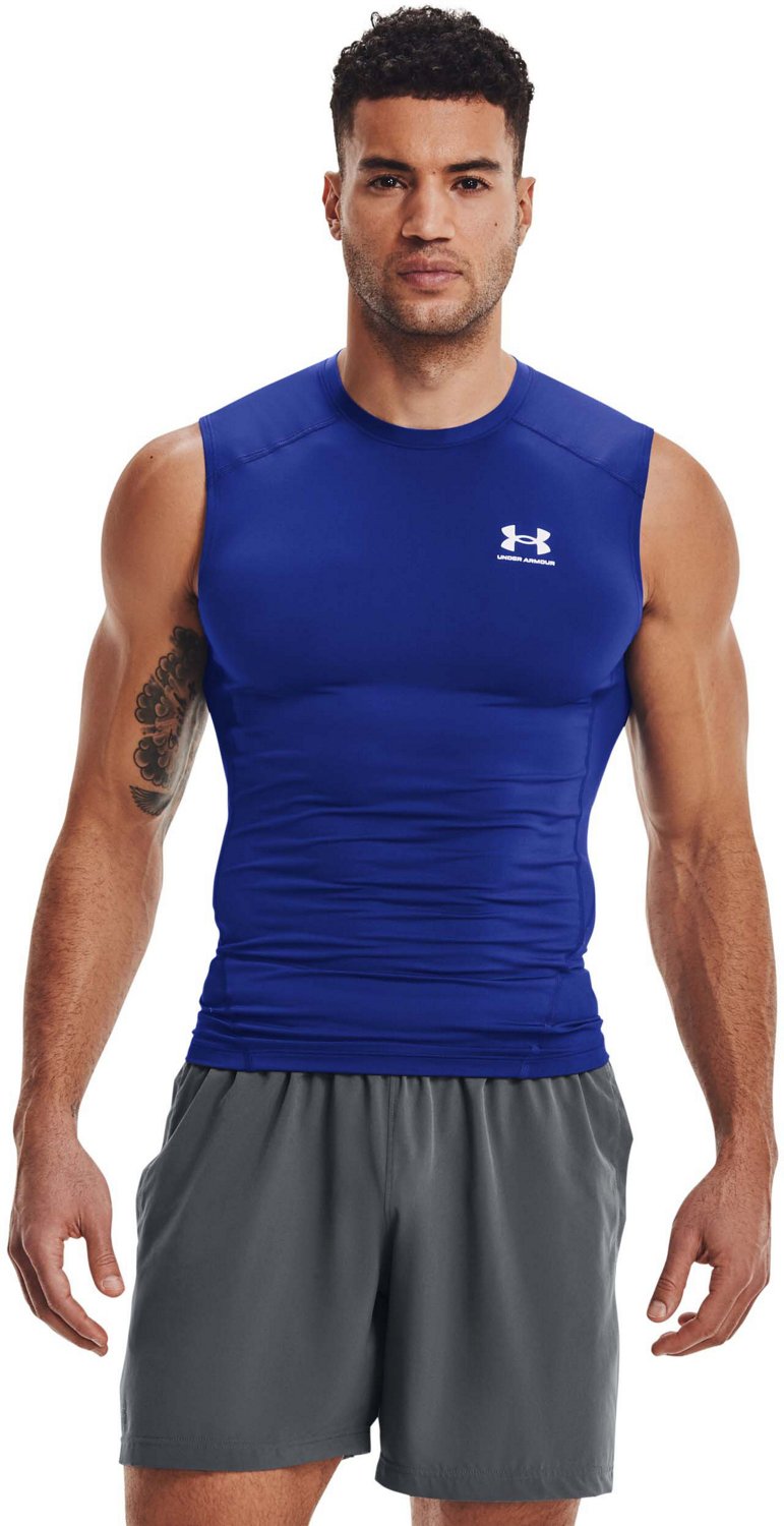 Under Armour Men s HeatGear Armour Sleeveless Compression Top Academy