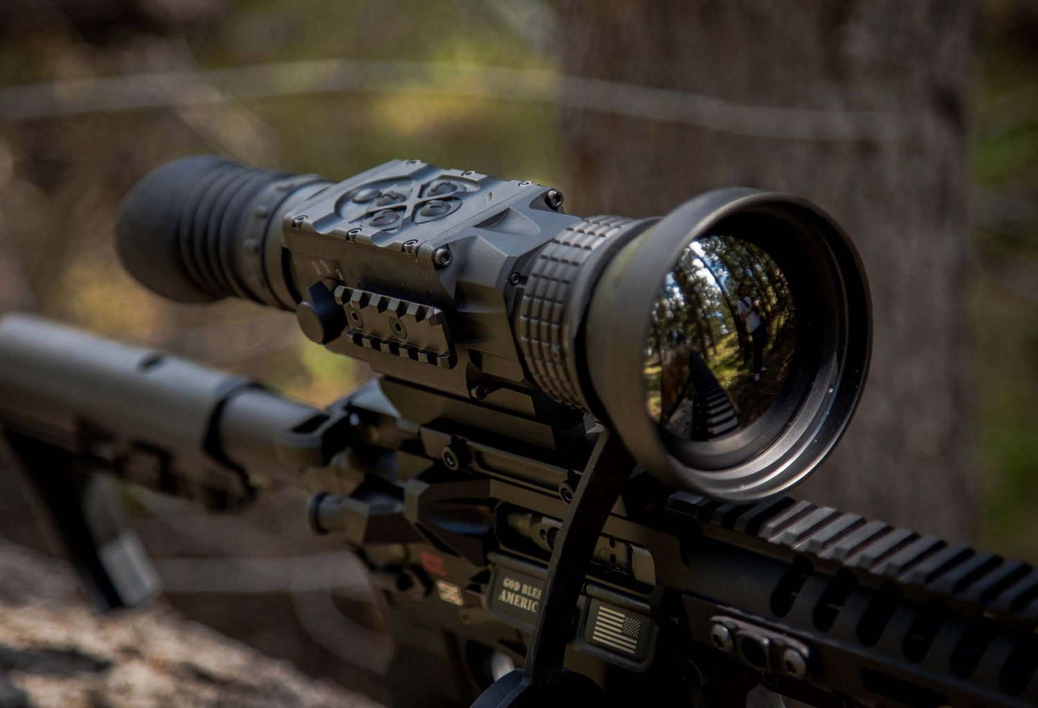 AGM Global Vision Python TS75640 3 x 75 Thermal Imaging Riflescope