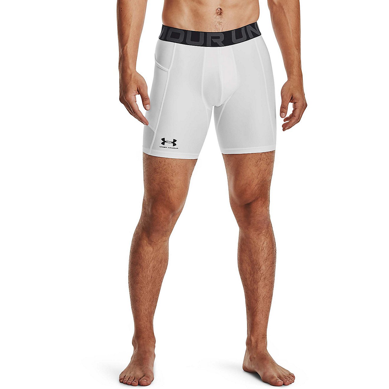 Under Armour Men's HeatGear Compression Shorts 6 in                                                                              - view number 1