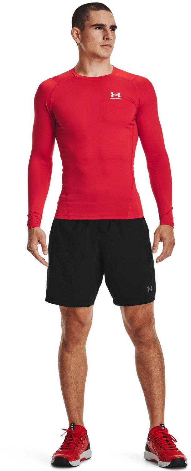 Under Armour Men's HeatGear Armour Comp Long Sleeve Top - view number 4