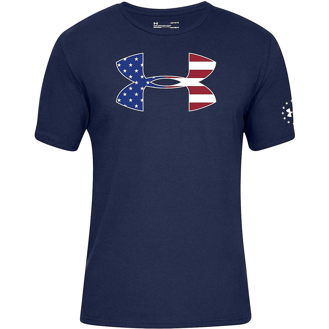 Under Armour Men's Freedom Flag Logo T-shirt                                                                                     - view number 3
