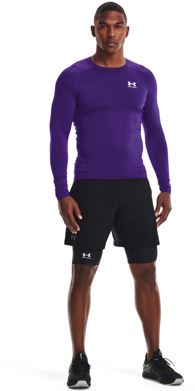 Under Armour Men's HeatGear Armour Comp Long Sleeve Top - view number 4