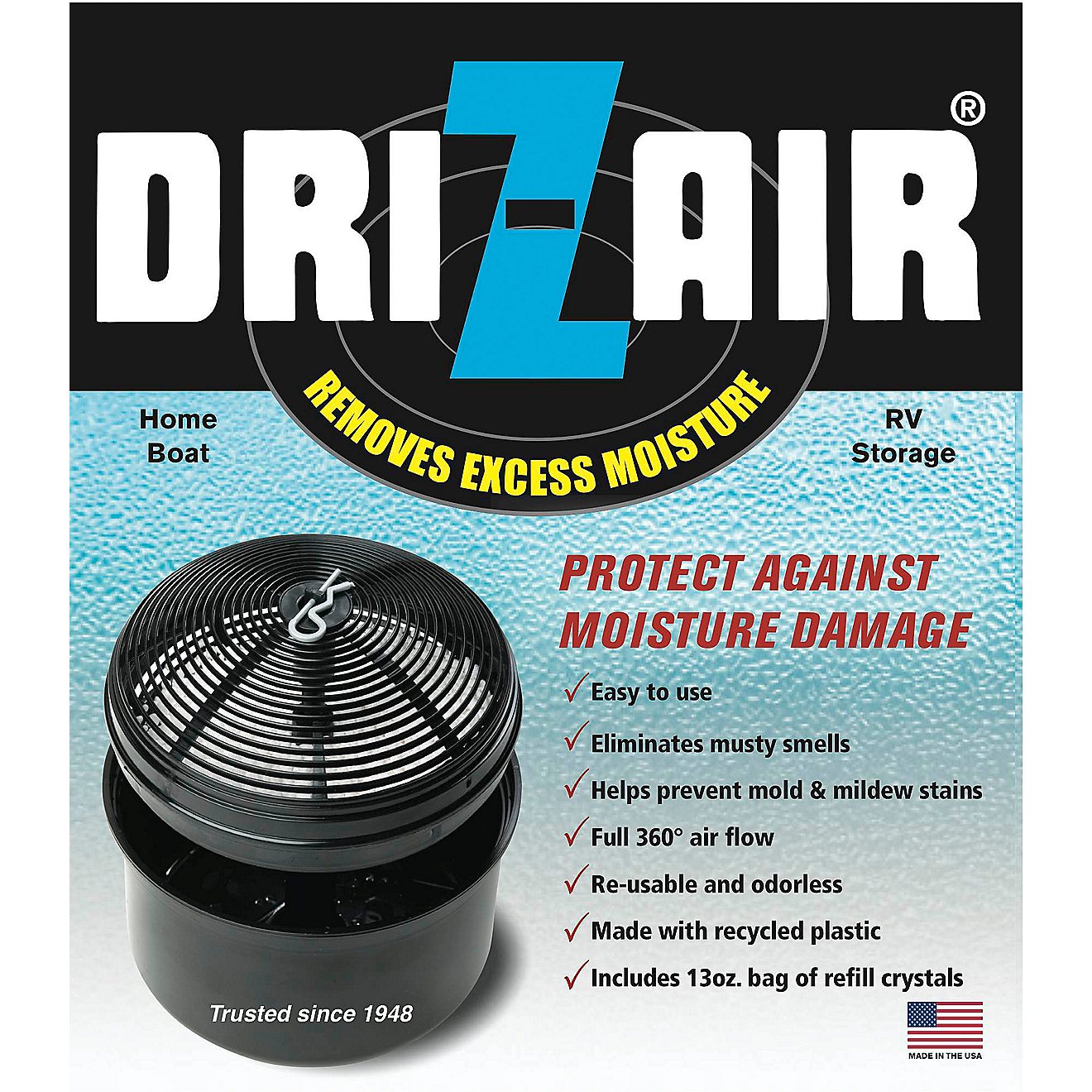 Dri-Z-Air Dehumidifier Moisture Absorber Pot                                                                                     - view number 1
