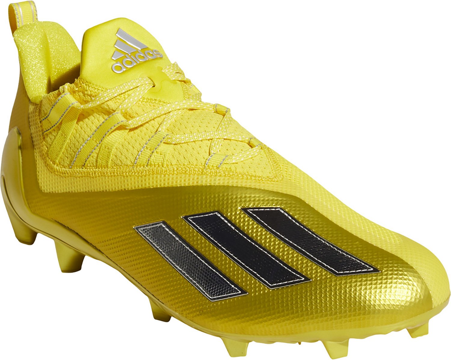 ATLANTA, GA - JULY 21: A detailed view of the adidas cleats and