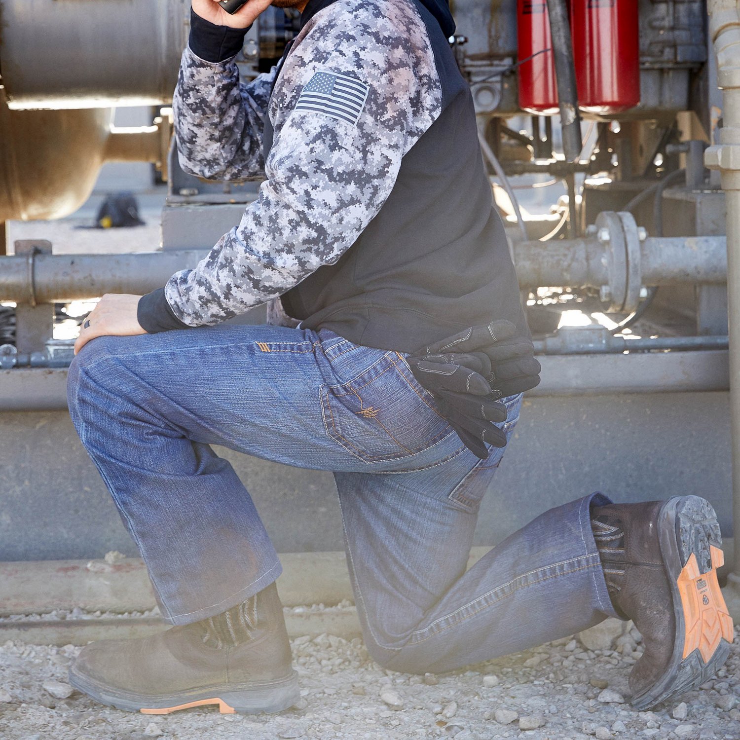 Ariat Slim Basic Stackable Straight Leg Jeans - view number 7