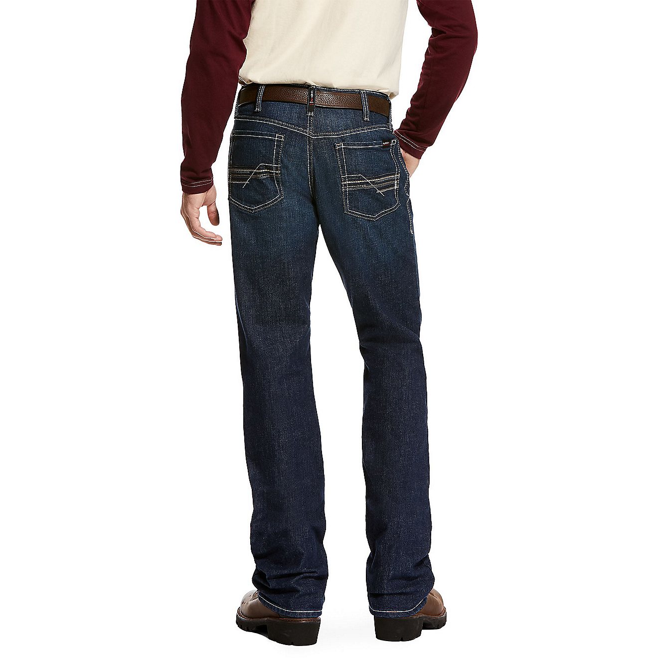 Ariat Men's Low-Rise DuraStretch Lineup Stackable Straight Leg Jeans ...