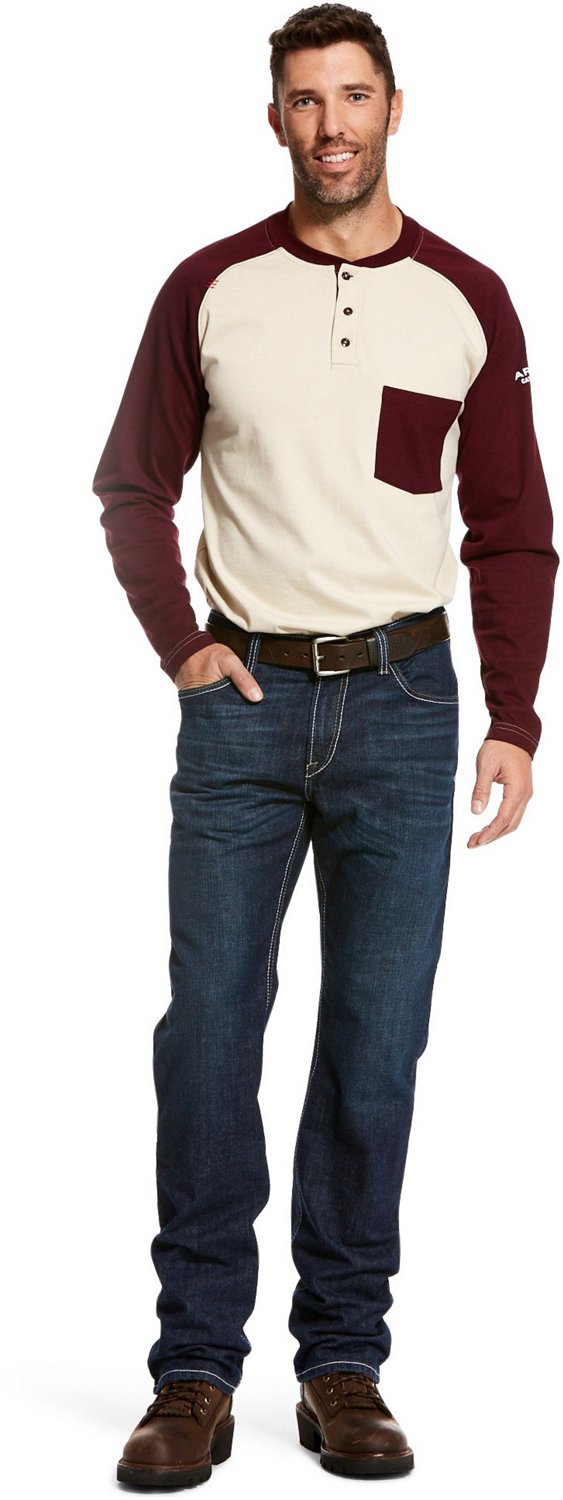 Ariat Men's Low-Rise DuraStretch Lineup Stackable Straight Leg Jeans                                                             - view number 5